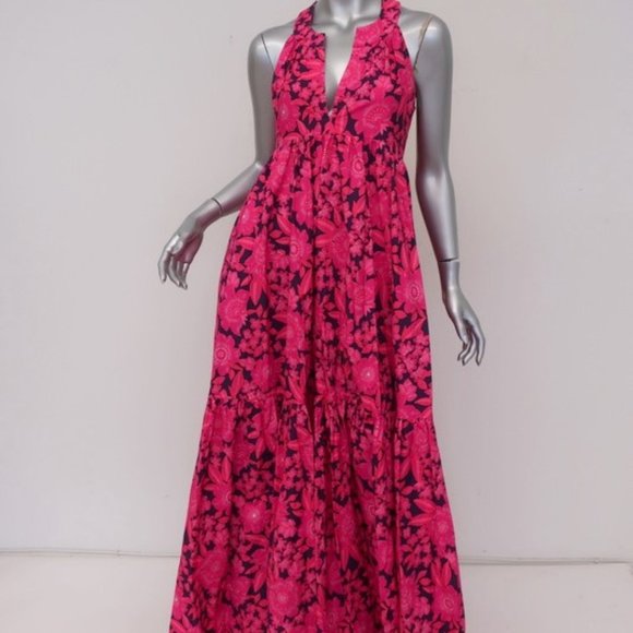 Aloha Marina Dresses & Skirts - Aloha Marina Maxi Dress Kona Pink Floral